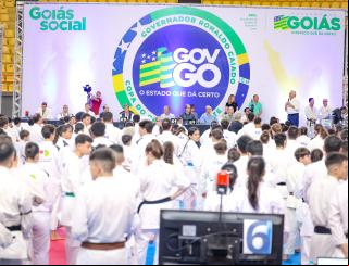 Caiado abre campeonatos nacionais de karatê em Goiânia