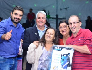 São Miguel do a Quatro: Gestão Gilmar Pereira realiza Festa das Mães com sorteio de mais de 300 brindes