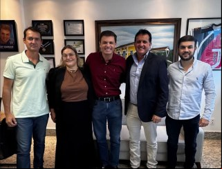 Goiandira: Prefeito Allisson Peixoto apresenta demandas ao vice-presidente da Assembleia Legislativa