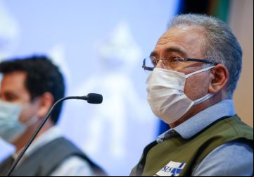  O ministro da Saúde Marcelo Queiroga disse que a pasta vai analisar priorização de jornalistas na vacinação contra Covid-19 (Walterson Rosa/MS) 