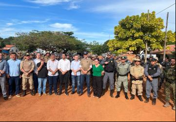 Caiado se encontra com governadores de Mato Grosso, Mauro Mendes; e do Tocantins, Wanderlei Barbosa, e reafirma trabalho conjunto do combate ao crime organizado