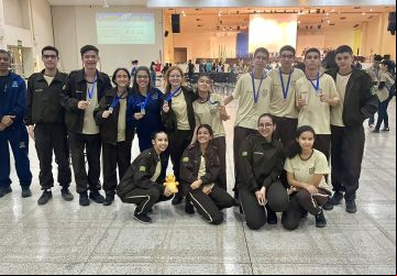 Estudantes de Colégio Estadual Militar Doutor Tharsis Campos, de Catalão, são premiados em Olimpíada Brasileira de Robótica 