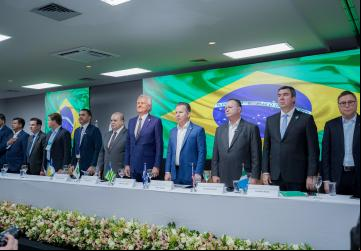 Ronaldo Caiado no Fórum de Governadores: 