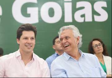 Daniel Vilela, ao lado do governador Ronaldo Caiado, enfatiza as mudanças promovidas pelo Governo do Estado na região do Entorno do DF