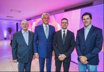 Governador Ronaldo Caiado e o vice governador Daniel Vilela são convidados para evento em comemoração aos 60 anos da TV Anhanguera, afiliada da TV Globo em Goiás
