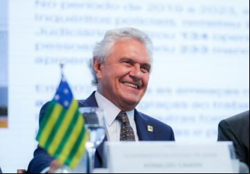Governador Ronaldo Caiado encerra o ano com aprovação recorde de 81,4%, mostra Paraná Pesquisas