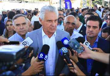  Governador Ronaldo Caiado participa de solenidade oficial de abertura da Pecuária 2024; evento tem apoio do Governo de Goiás