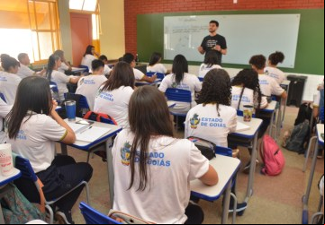 Alunos da rede estadual de Educação se prepararam o Enem 2024 
