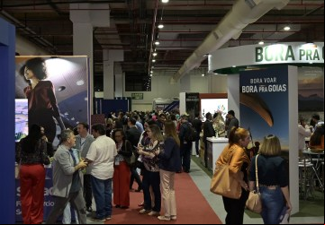 Edição 2024 da Expo Turismo Goiás terá 160 expositores (Foto: Rahissa Pelles)?