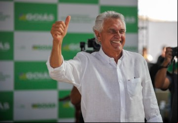 Caiado aparece em primeiro lugar nas áreas de segurança pública, combate à pobreza, saúde, educação, responsabilidade fiscal e ambiente de negócios 