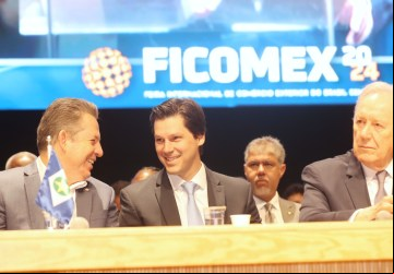 Vice-governador de Goiás, Daniel Vilela participa de primeira Ficomex em Goiânia, com governadores do Brasil Central, empresários e embaixadores internacionais