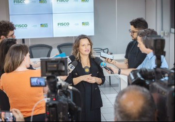 Superintendente de Fiscalização Regionalizada da Secretaria de Economia, Gabriela Vitorino lembrou que práticas ilícitas impactam o equilíbrio financeiro do Estado e prejudicam empresas que atuam dentro da legalidade