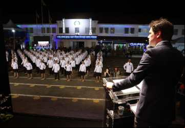 Vice-governador Daniel Vilela participa de formatura de novos oficiais da PMGO