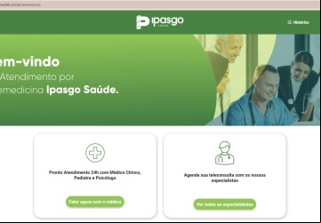Ipasgo Saúde lança pronto atendimento online 24 horas e amplia telemedicina 