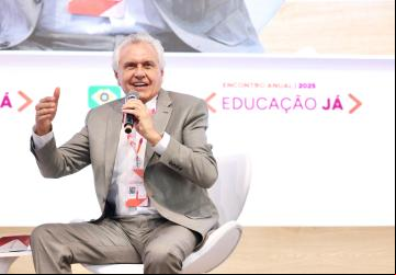 Caiado apresenta case de sucesso da educação goiana durante evento nacional e destaca investimento de R$ 8 bilhões na área