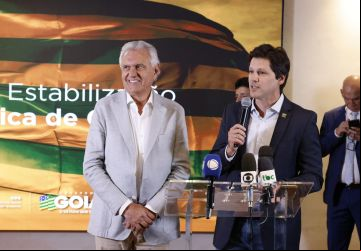 Daniel Vilela participa do lançamento do Fundo de Estabilização Econômica, poupança do Governo de Goiás a ser utilizada em cenários específicos