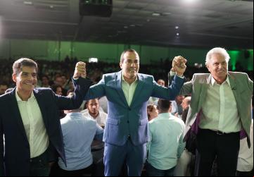 Caiado recebe lideranças nacionais do lançamento de sua pré-candidatura à presidência da República