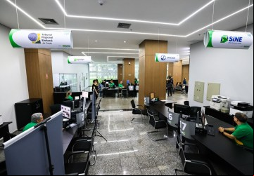 Unidade do Vapt Vupt localizada no Palácio Pedro Ludovico Teixeira, na Praça Cívica, em Goiânia