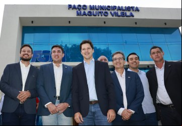 Paulo Vitor e sua diretoria da FGM, teve a presença de Daniel Vilela que reforça parceria entre Governo Estadual e Prefeituras associadas a instituição municipalista