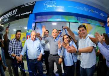 Prefeito Sandro Mabel inaugura segunda unidade da Casa do Empreendedor na região Noroeste