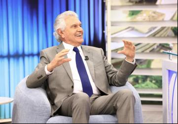 Governador Ronaldo Caiado concede entrevista e faz balanço da gestão: 