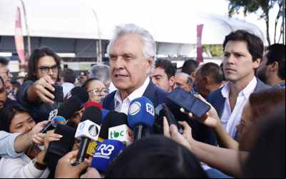 Caiado destaca força do agro na abertura da Pecuária de Goiânia, que deve movimentar R$ 100 milhões