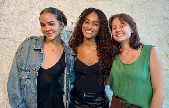 Mel Maia, Leticia Braga e Lívia Silva iniciam a preparação para as filmagens de "Apenas 3 Meninas"