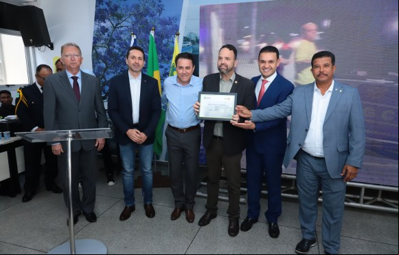 Aparecida de Goiânia: Nos 31 anos da GCM de Aparecida, Leandro Vilela destaca importância da corporação para a segurança da cidade