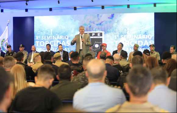 Governo de Goiás apresenta novo manual de policiamento e aplicativo para monitoramento de praças esportivas