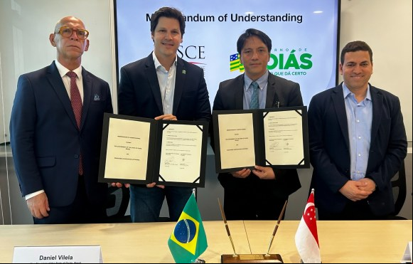 Missão liderada por Daniel Vilela projeta futuro com foco em tecnologia e desenvolvimento sustentável para Goiás